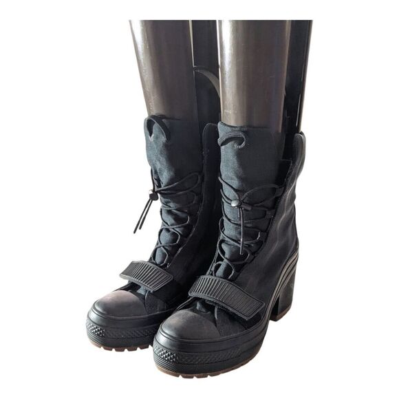 Converse Women Chuck Taylor All Star GR82 Lace-Up‎ Platform Boot Size 8 - Picture 1 of 7